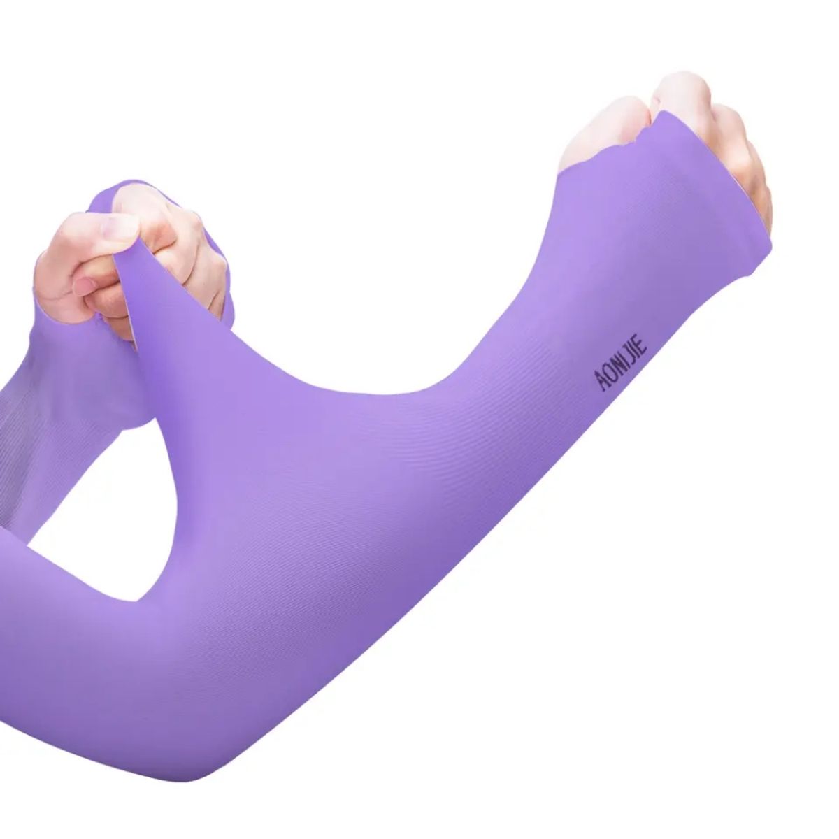 AONIJIE - Manga Anti-UV AONIJIE Color Solid Morado