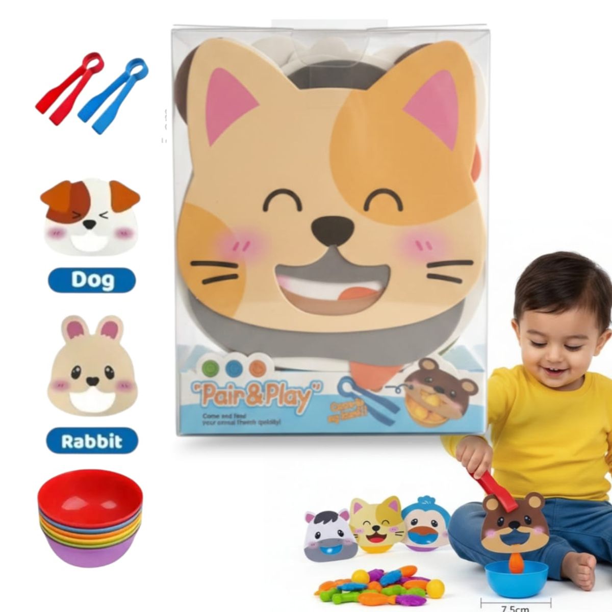 GENERICO - Juego de clasificación - Alimenta a tus mascotas