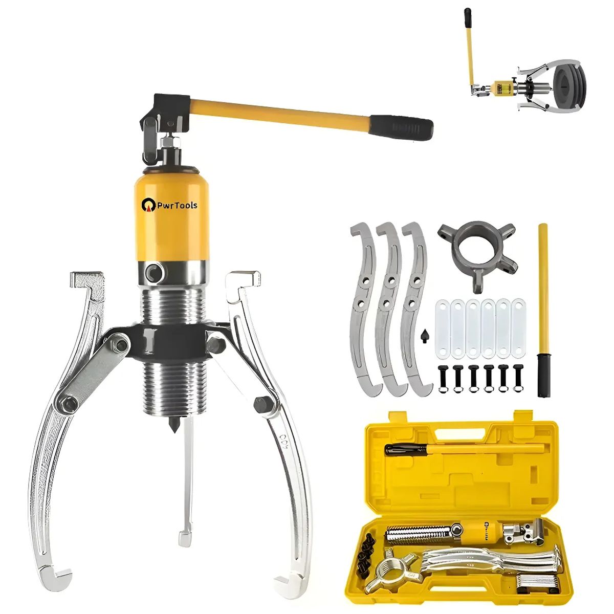 QUICK - Puller De Rodamiento Hidráulico De Dos Garras De 5 Toneladas