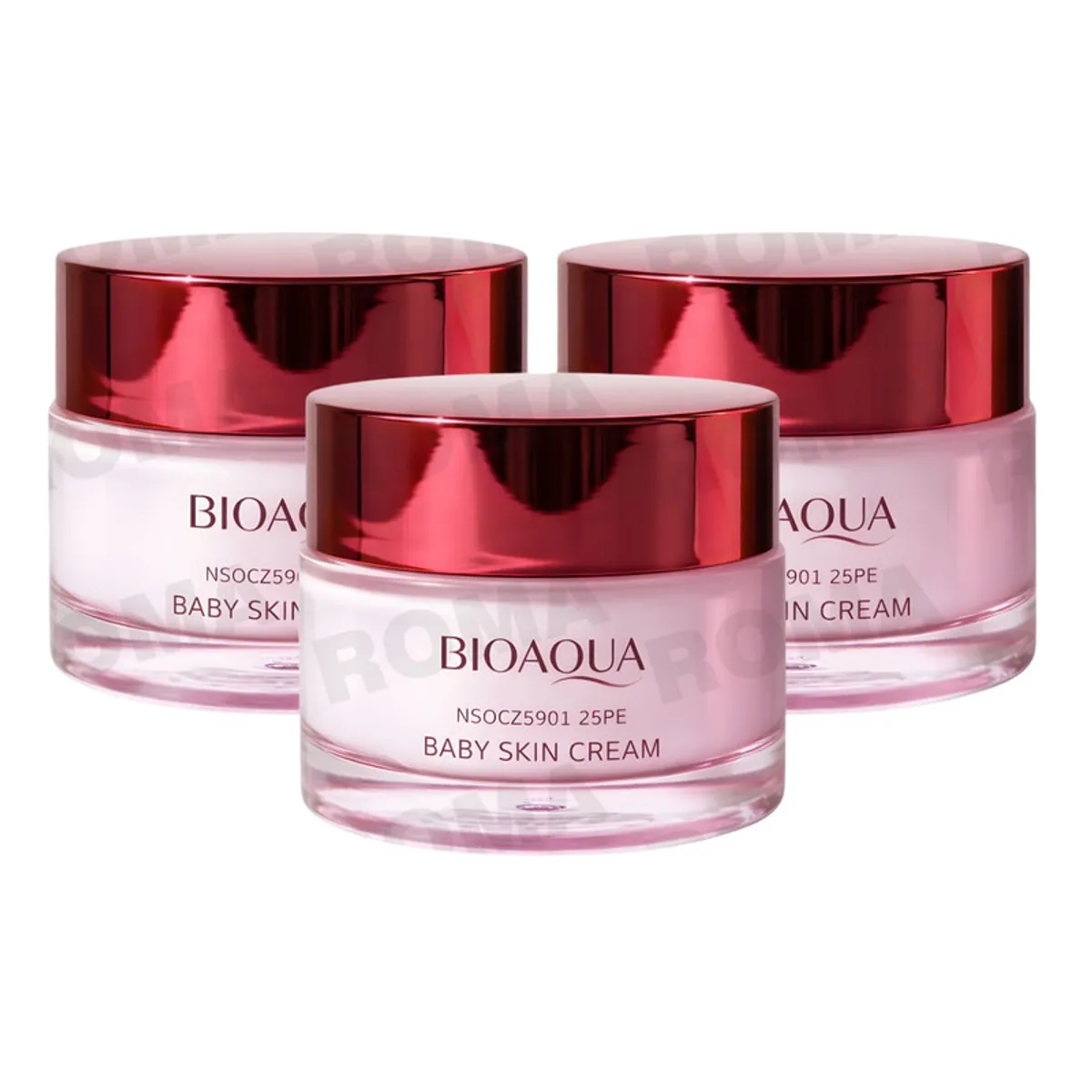 BIOAQUA - PACK 3 CREMA FACIAL BABY SKIN 50G BIOAQUA