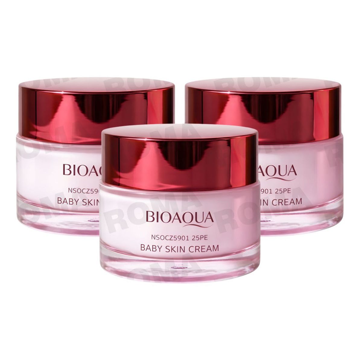 BIOAQUA - PACK 3 CREMA FACIAL BABY SKIN 50G BIOAQUA