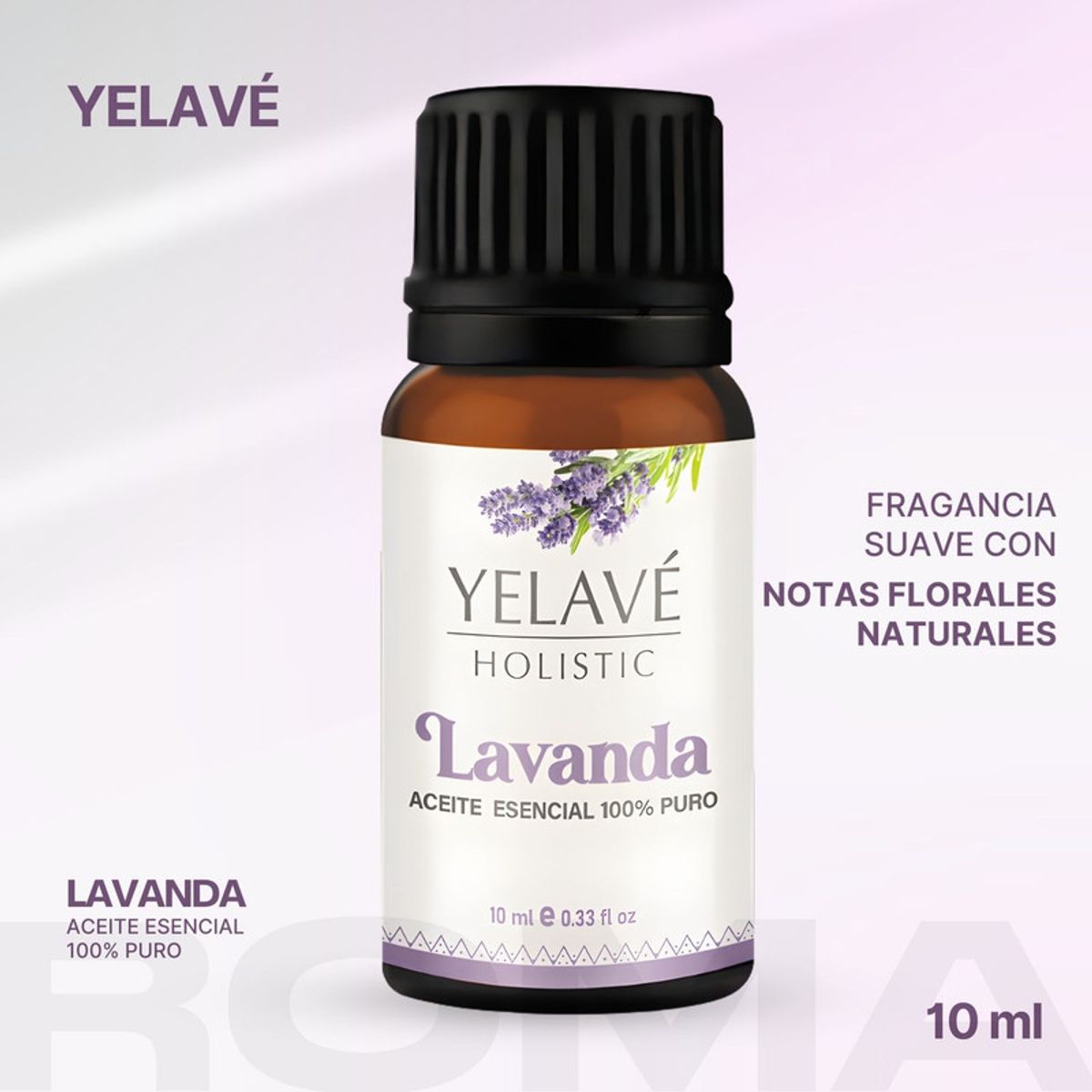 GENERICO - ACEITE ESENCIAL LAVANDA 10ML YELAVÉ