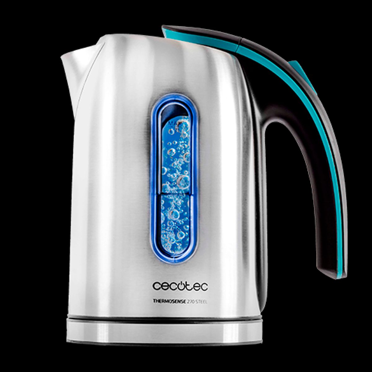CECOTEC - Hervidor de agua ThermoSense 270 Steel