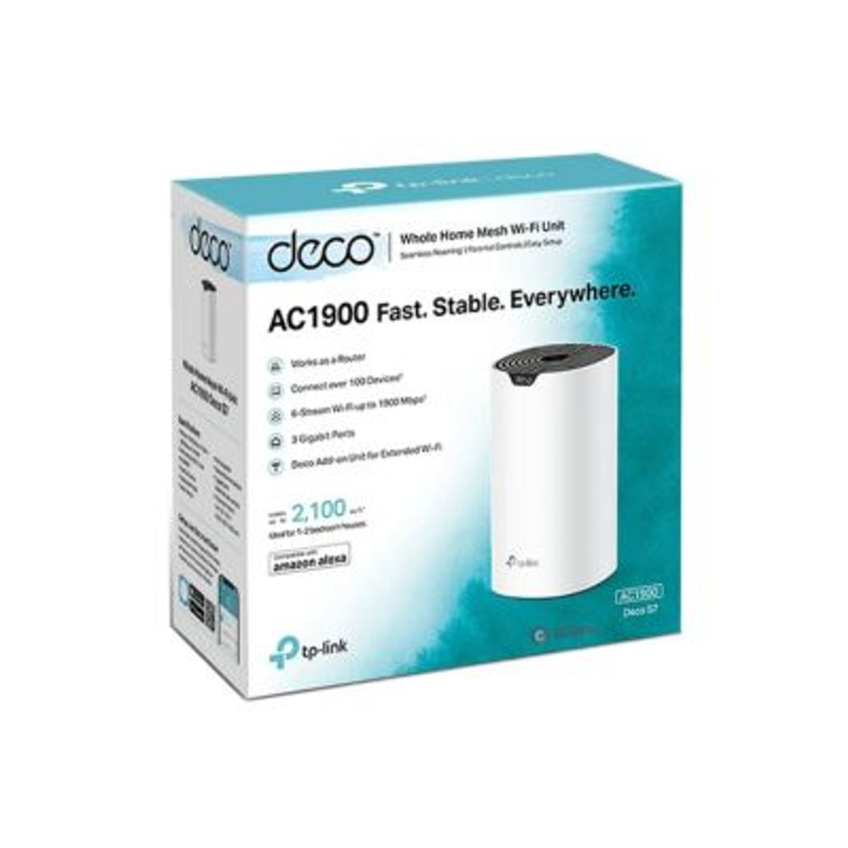 TP LINK - SISTEMA WIFI MESH TP-LINK DECO S7 AC1900 PACK 1