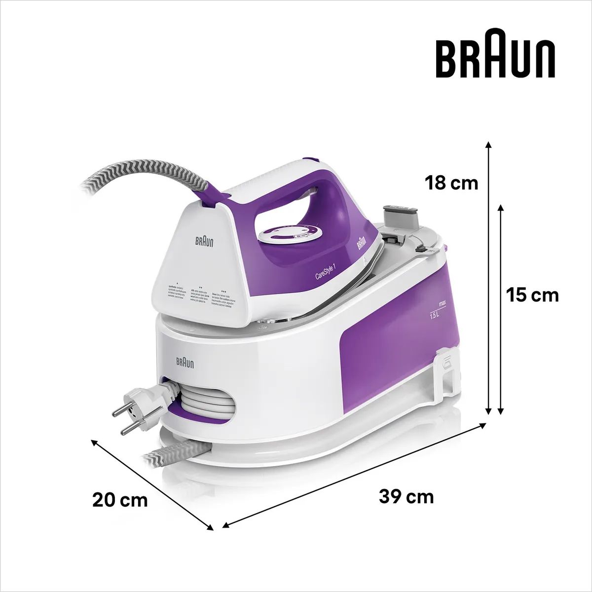 BRAUN - Braun Centro De Planchado Carestyle 1 IS1014VI
