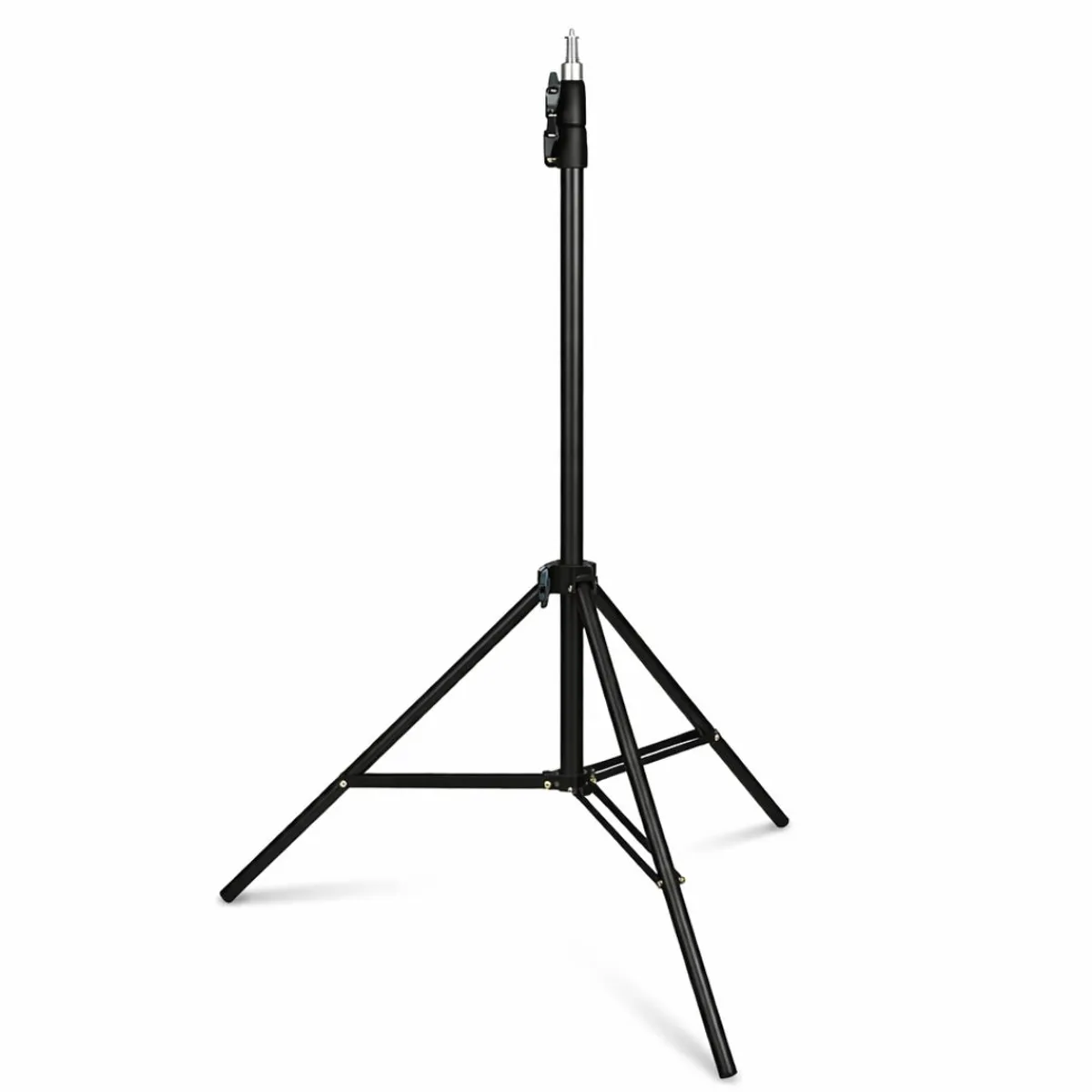 GENERICO - Trípode para Cámara y Celular 2.1 Metros de Aluminio Ajustable con Tornillo 1/4 para Iluminación