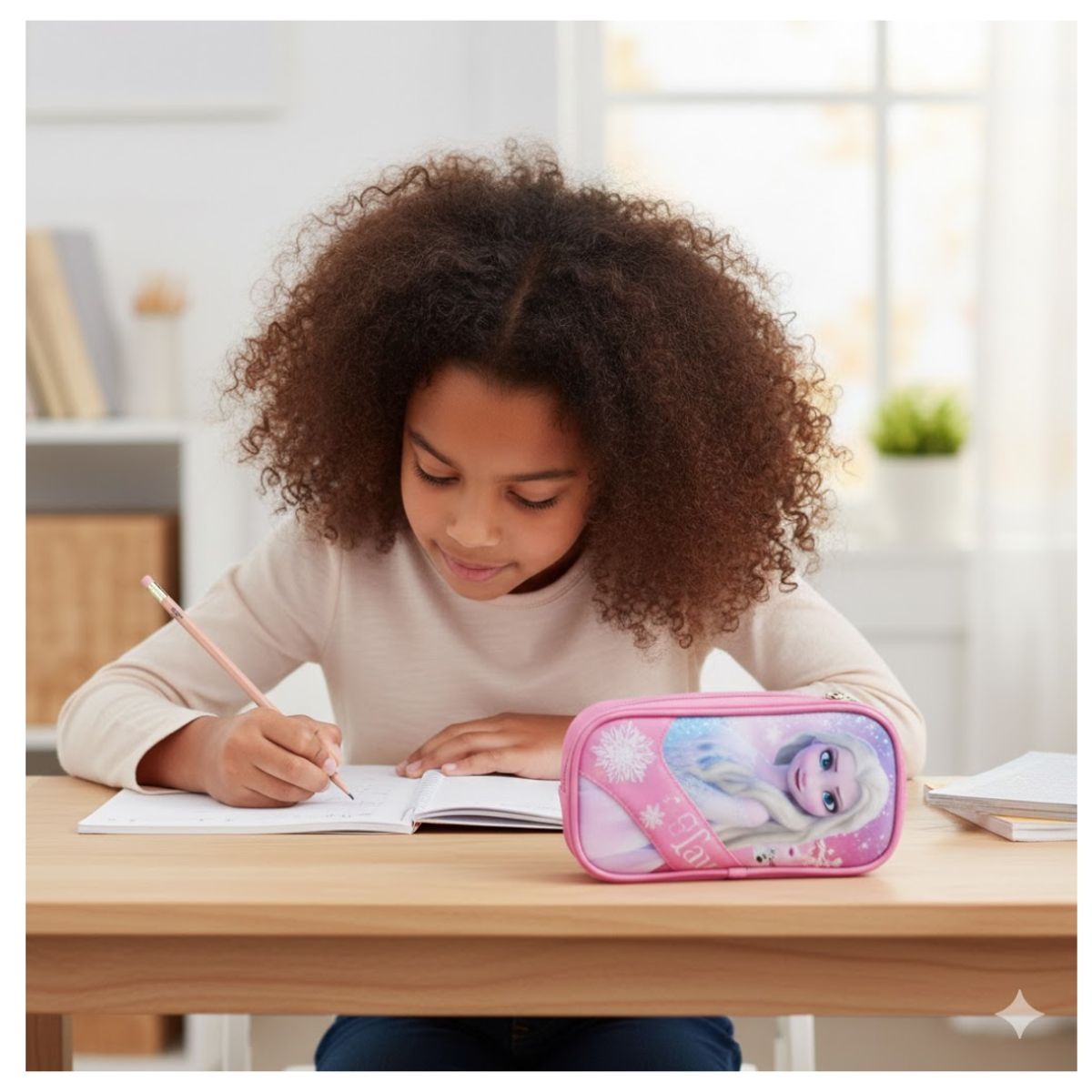 GENERICO - Mochila con Ruedas para Niños y Niñas Multipack 3 en 1 Infantil Regreso a Clases Princesas