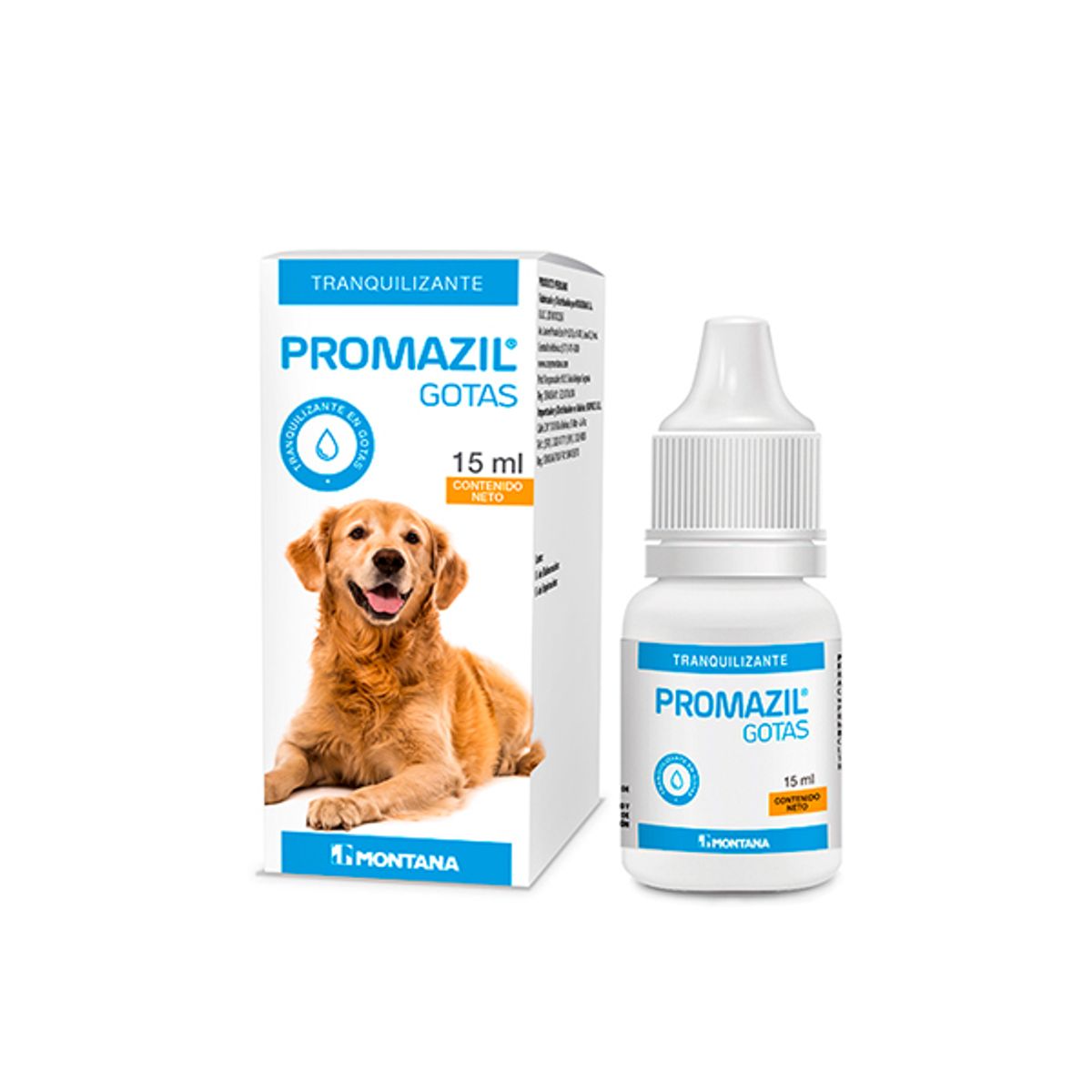 Promazil Gotas Tranquilizantes para Perros y Gatos 15 ml, marca GENERICO - Foto Principal