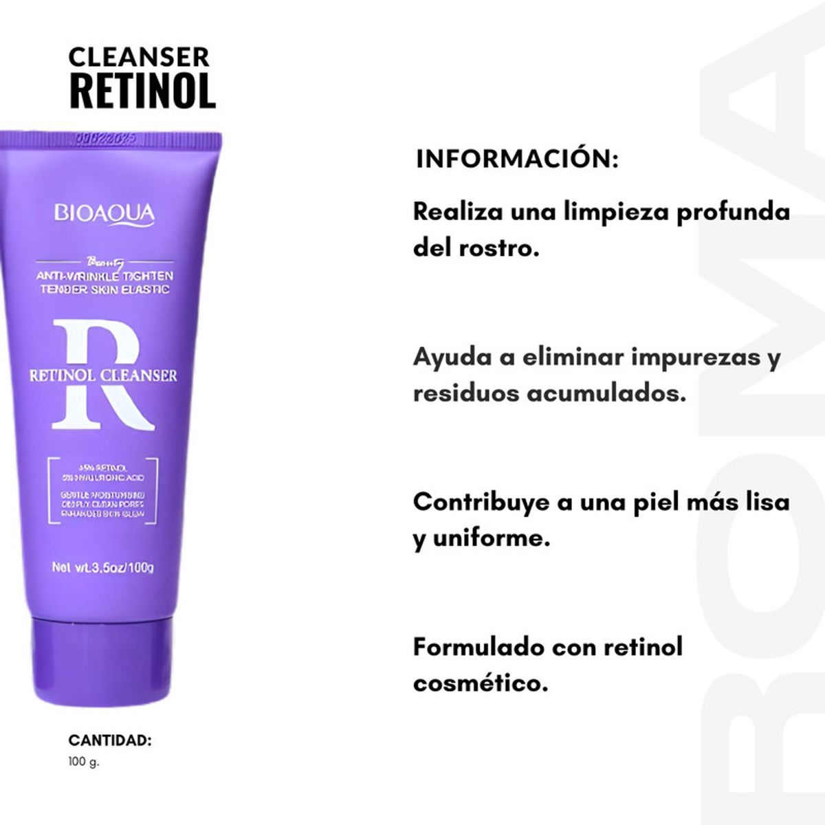 BIOAQUA - PACK 2 CLEANSER RETINOL 100G BIOAQUA