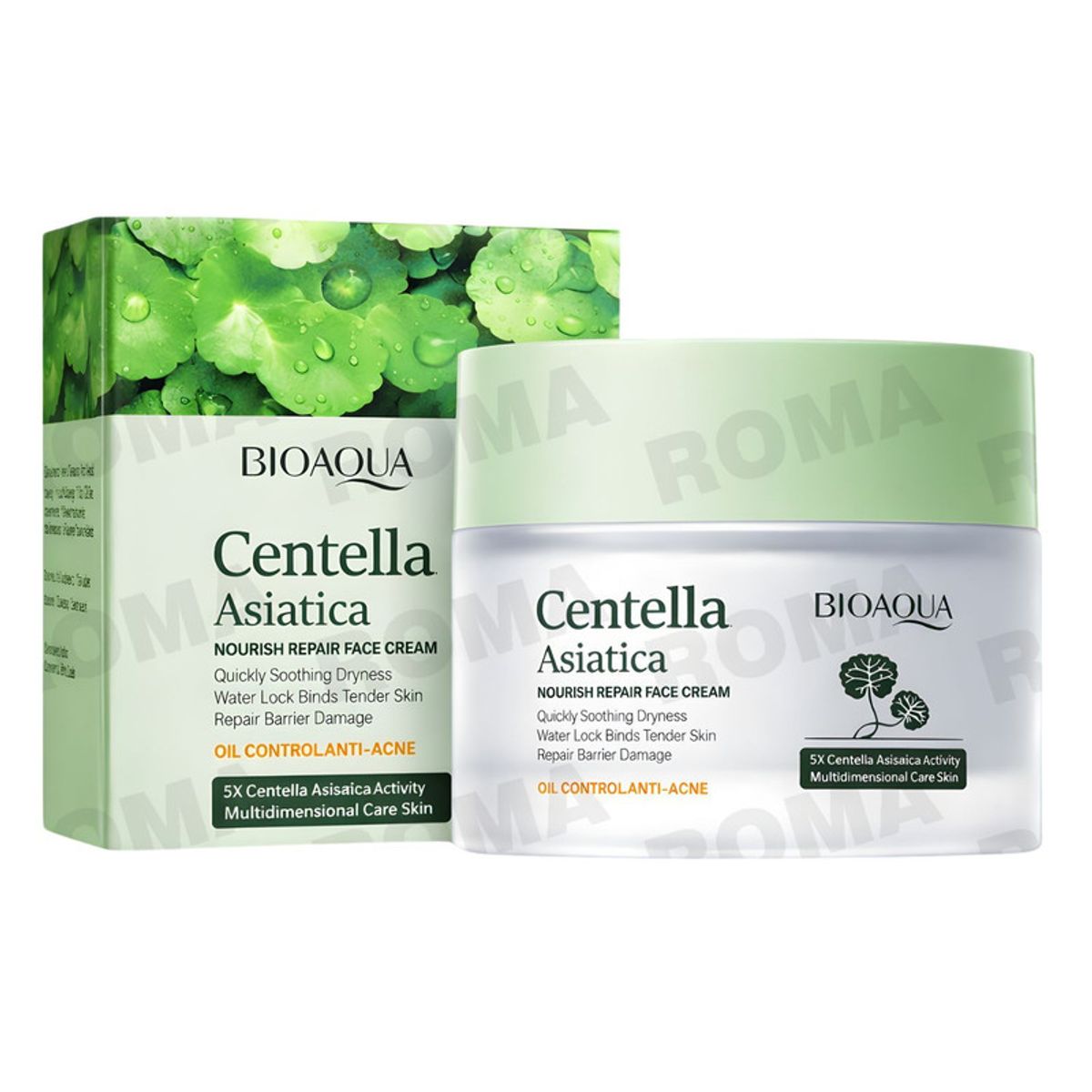 BIOAQUA - CREMA FACIAL CENTELLA ASIATICA 50G BIOAQUA