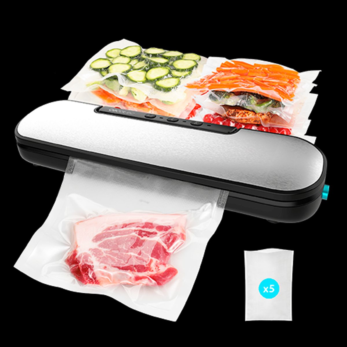 CECOTEC - Envasadora Al Vacio Sealvac Easy Magnetik