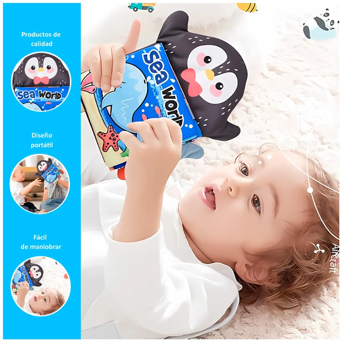 GENERICO - Libro de Estimulación de Animalitos para Niños y Niñas