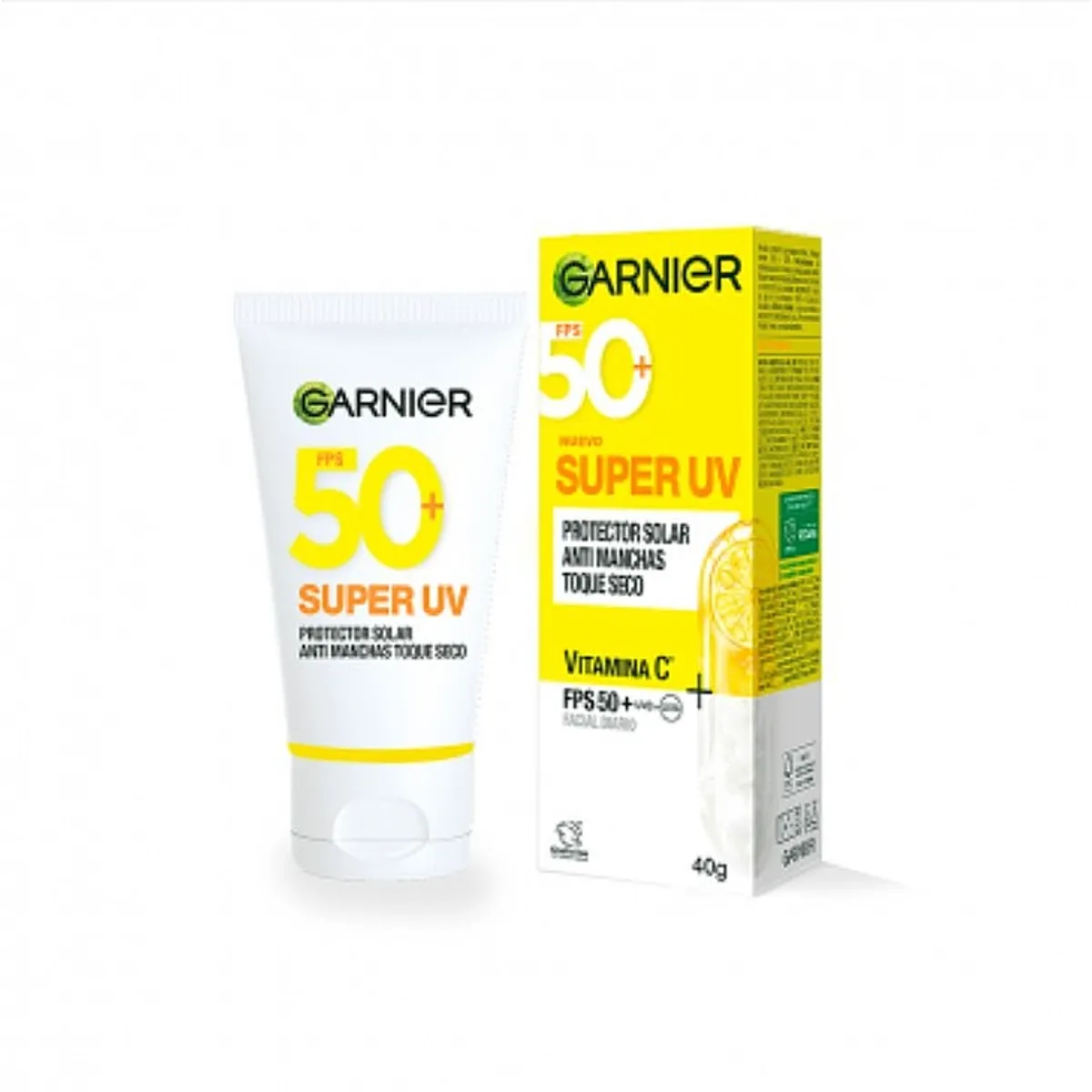 GARNIER - Protector Solar Facial Garnier Super Uv FPS 50 Toque Seco Invisible In color