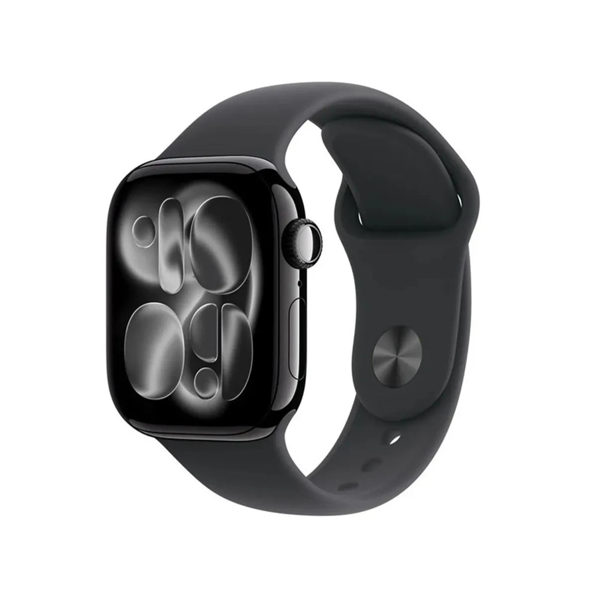 APPLE - Apple Watch Series 11 42mm Gps Jet Black Sport Band S/M Black
