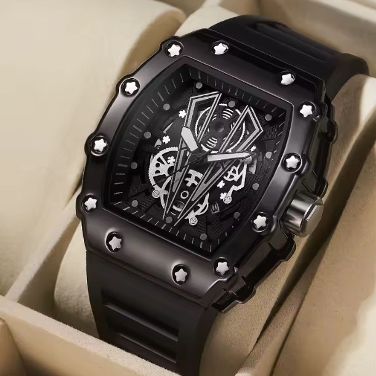 IMPORTADO MC - Reloj WLISTH S6144 Black Sport Luxury