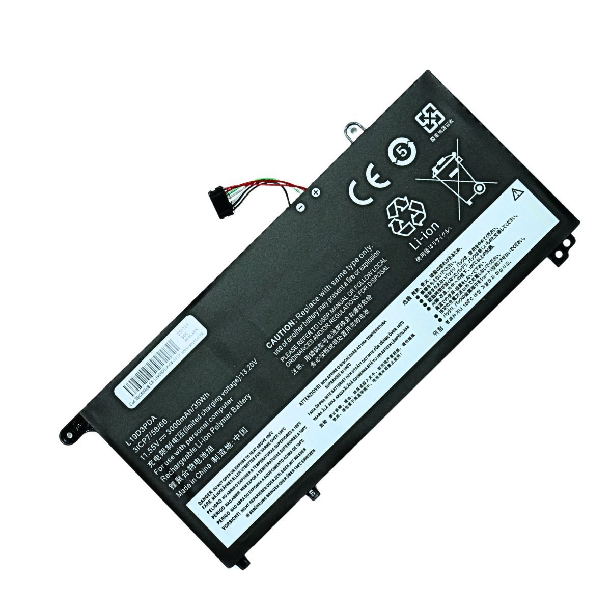 LENOVO - Batería Para Laptop Lenovo L19L3PDA L19C3PDA ThinkBook 14 15 G2 G3 Tipo A