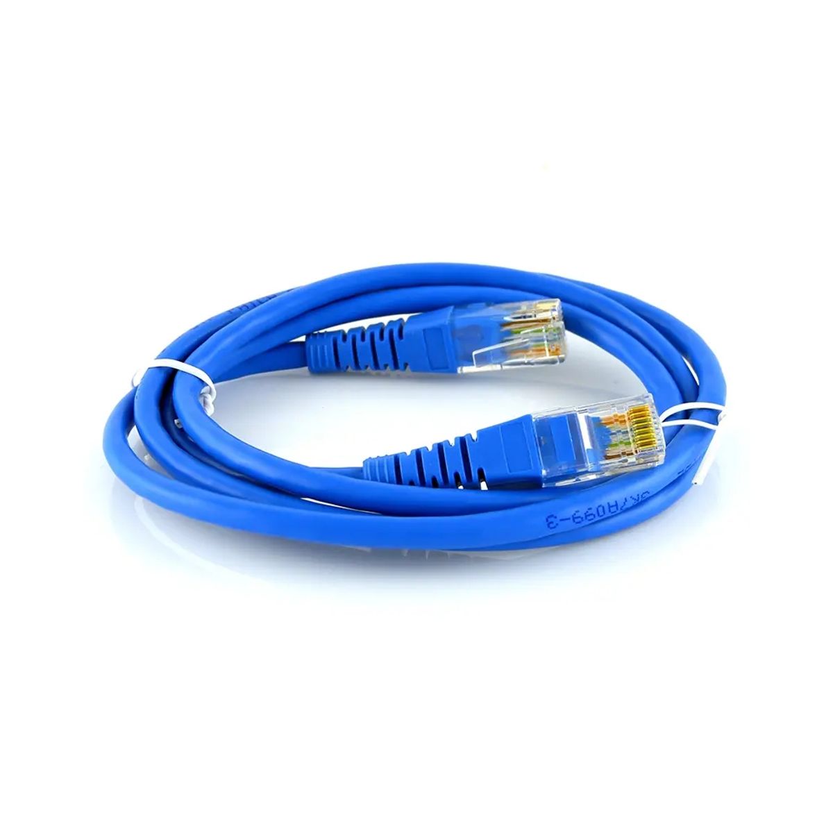 DIXON - Cable De Red Patch Cord 2M Cat-5E Dixon Azul, Alta Velocidad Y Conexión Estable Para Inter