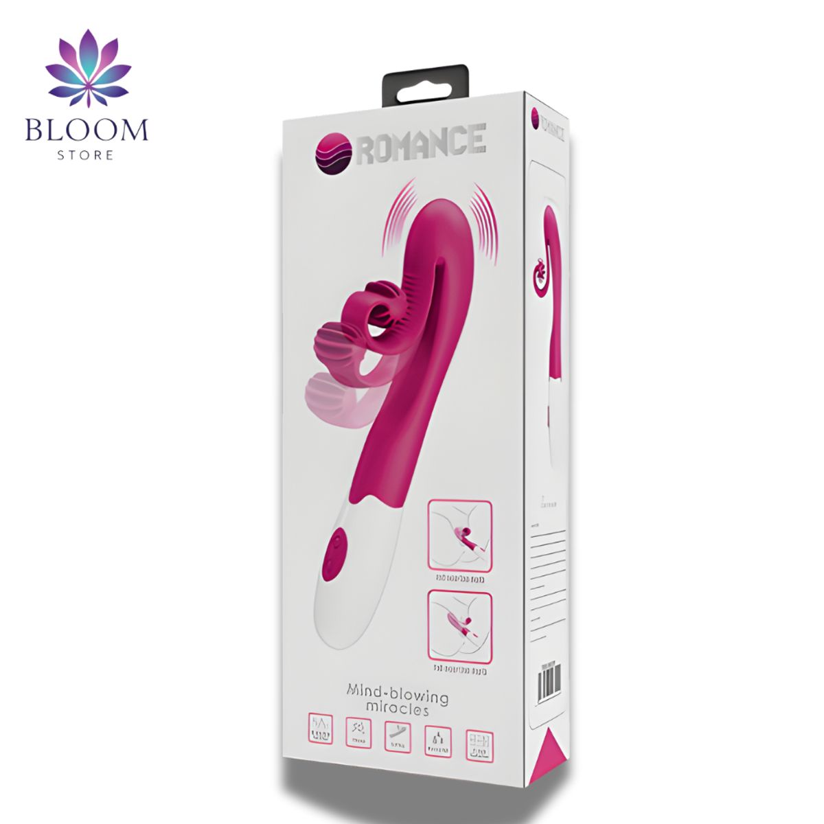 ROMANTIC - VIBRADOR Y ESTIMULADOR TATIANA