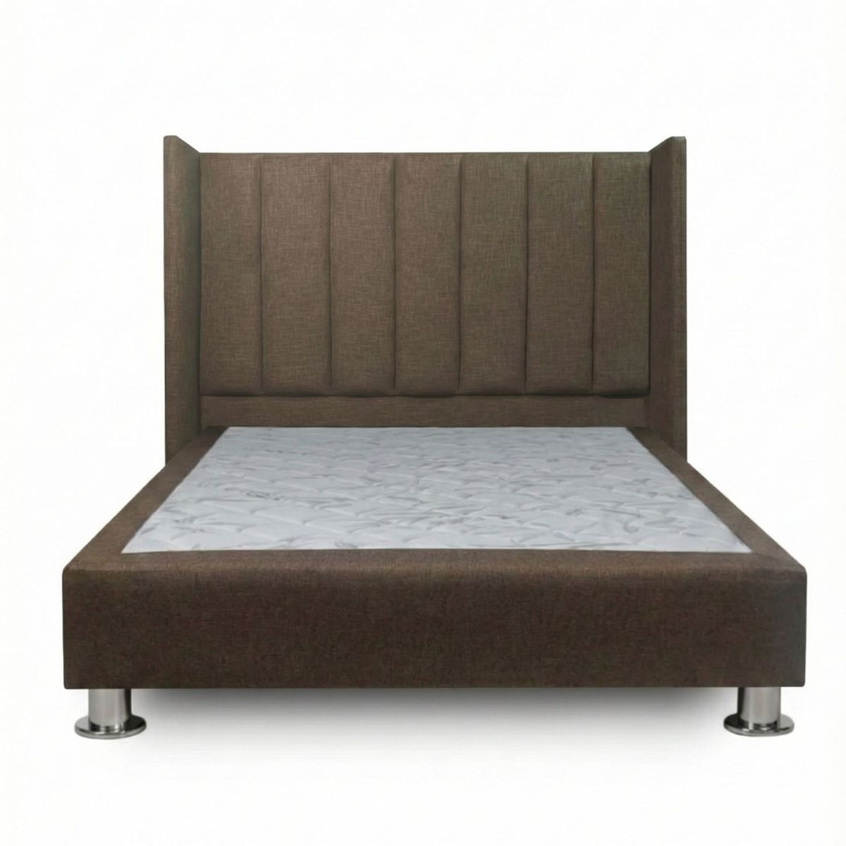 PAUZA - DORMITORIO PREMIUM LINEAL QUEEN MARRON