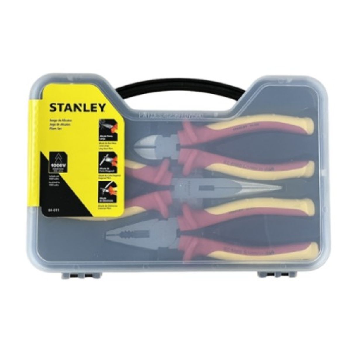 STANLEY - JUEGO 3PZA ALICATE 1000 VOLTIOS 84-011 STANLEY