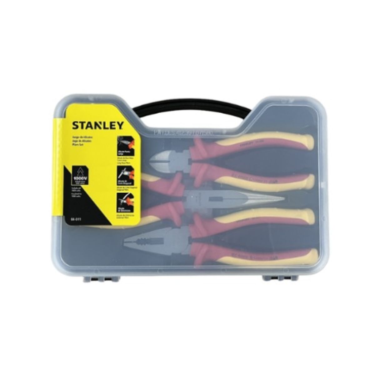 STANLEY - JUEGO 3PZA ALICATE 1000 VOLTIOS 84-011 STANLEY
