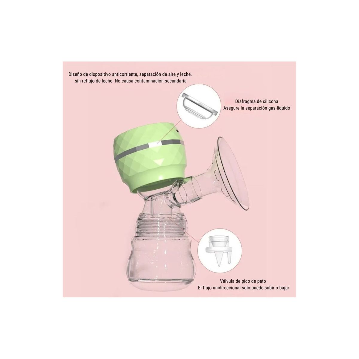 OEM - Extractor Portátil  De Leche Materna Electrico