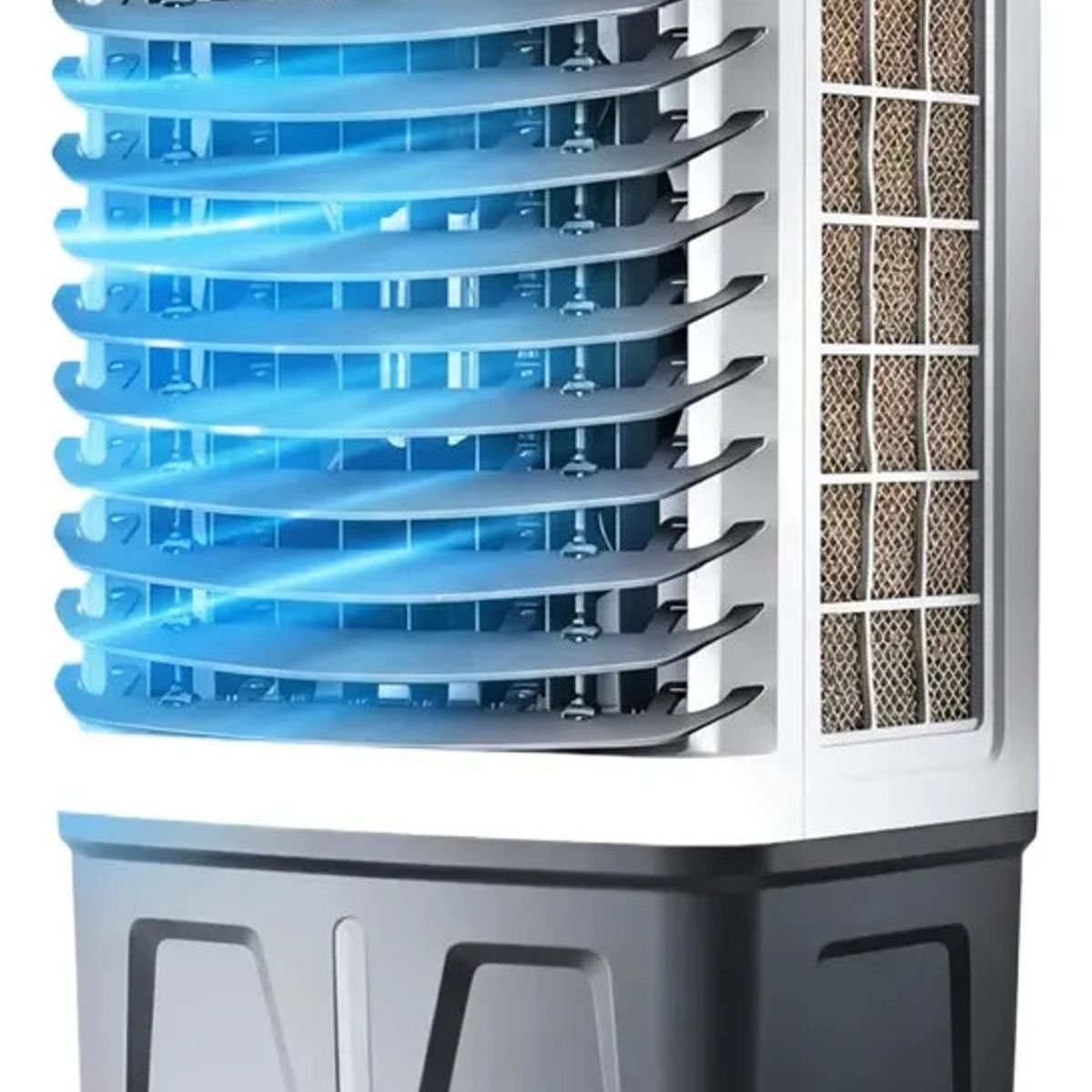 U BUY - Enfriador Evaporativo De Aire Con Ruedas Industrial 30 L
