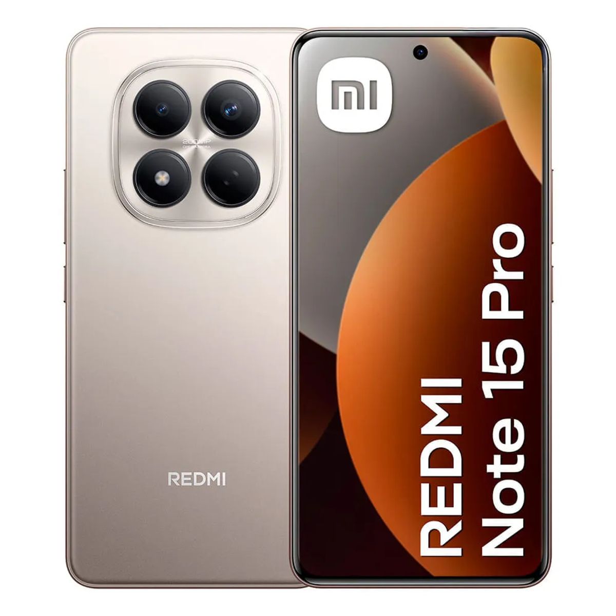XIAOMI - REDMI NOTE 15  PRO  4G  8GB+256GB TITANIUM COLOR