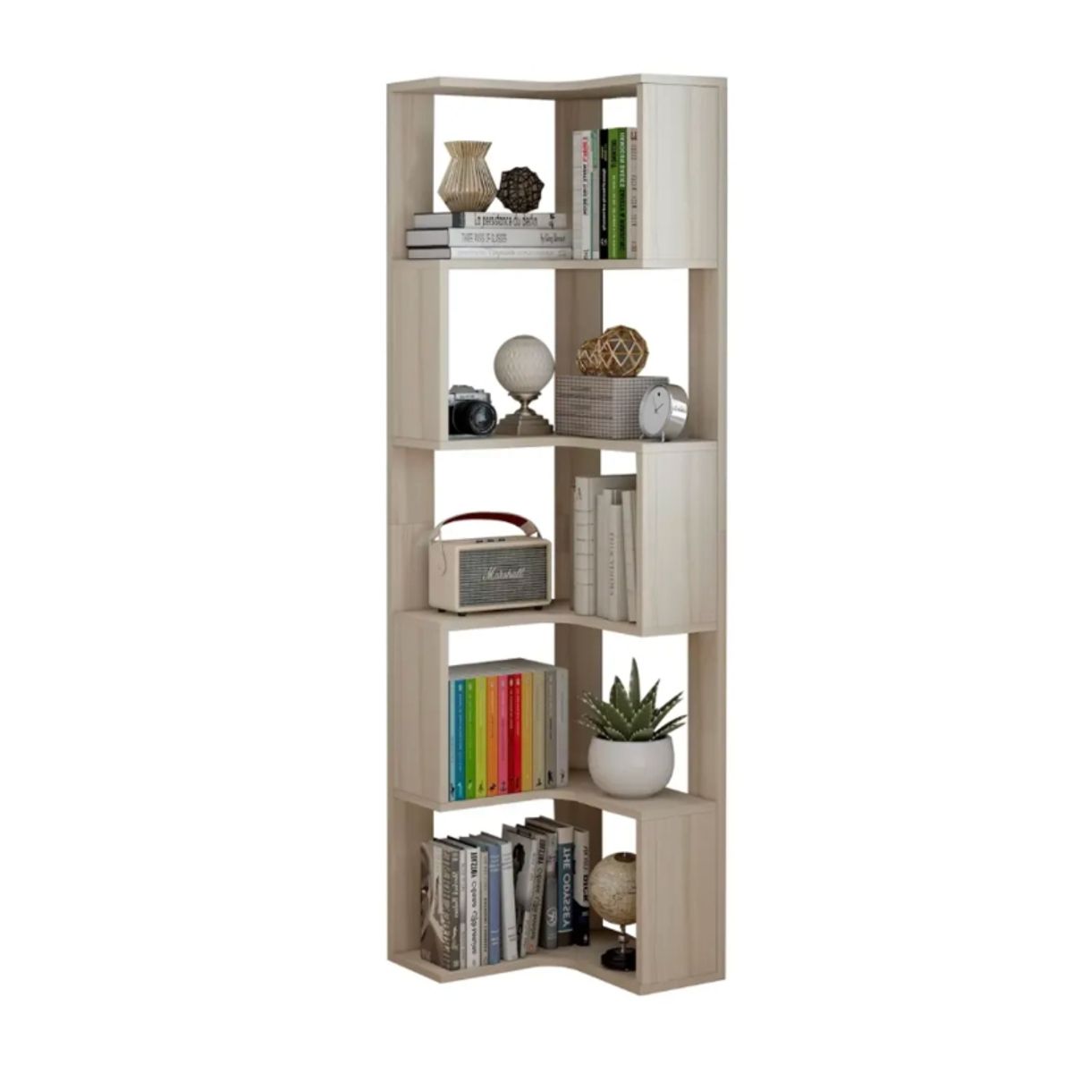 ANYHOGAR - Repisa Organizador Estante Esquinero Living Velador