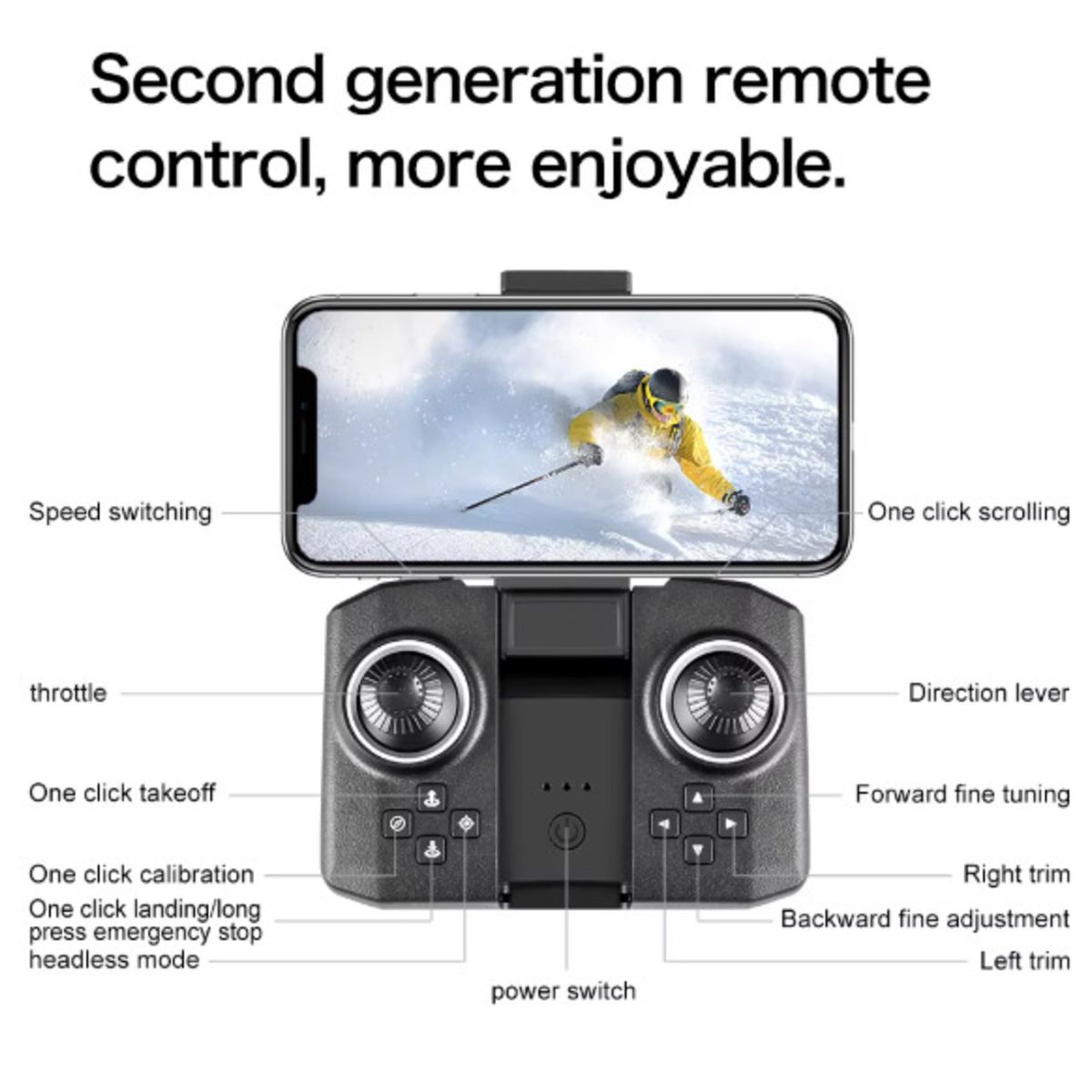 GENERICO - MINI DRON XD1 PRO CON DUAL CAMARA