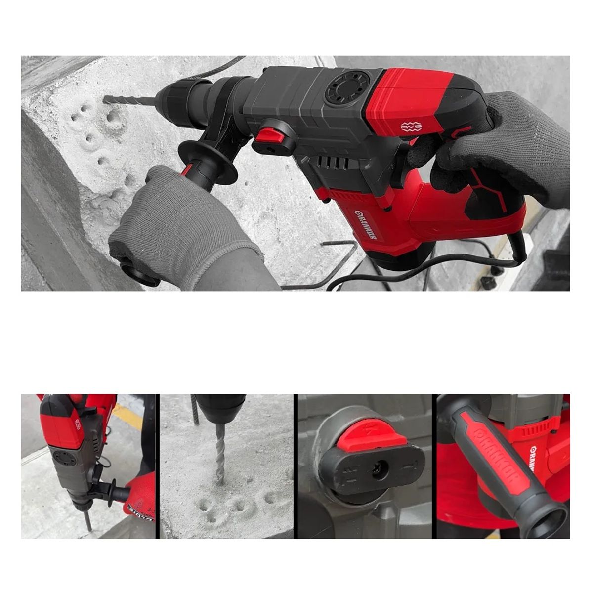 RANKOR - ROTOMARTILLO SDS-PLUS 1500W RANKOR