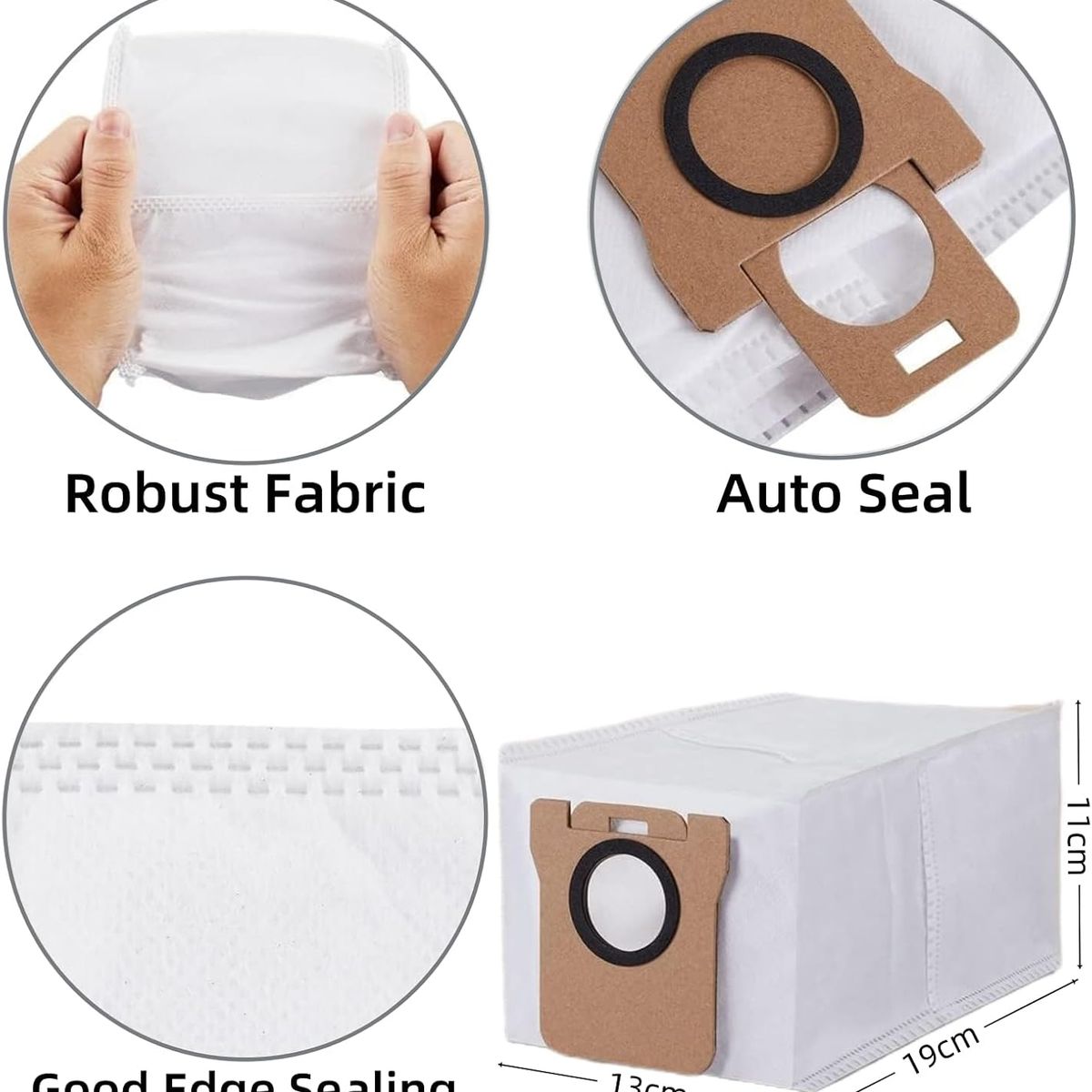 GENERICO - Bolsas Desechables Generico Para Robots Xiaomi Pack 6 Unid