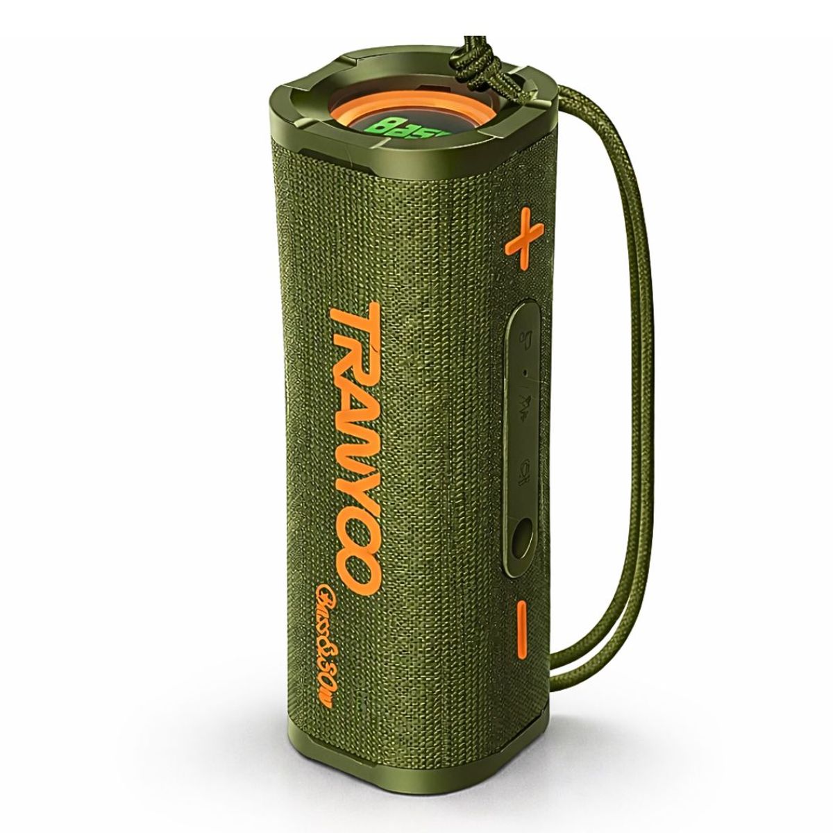 TRANYOO - Parlante Bluetooth Portátil 30W Potente con Luces RGB Graves Reforzados TWS y Manos Libres