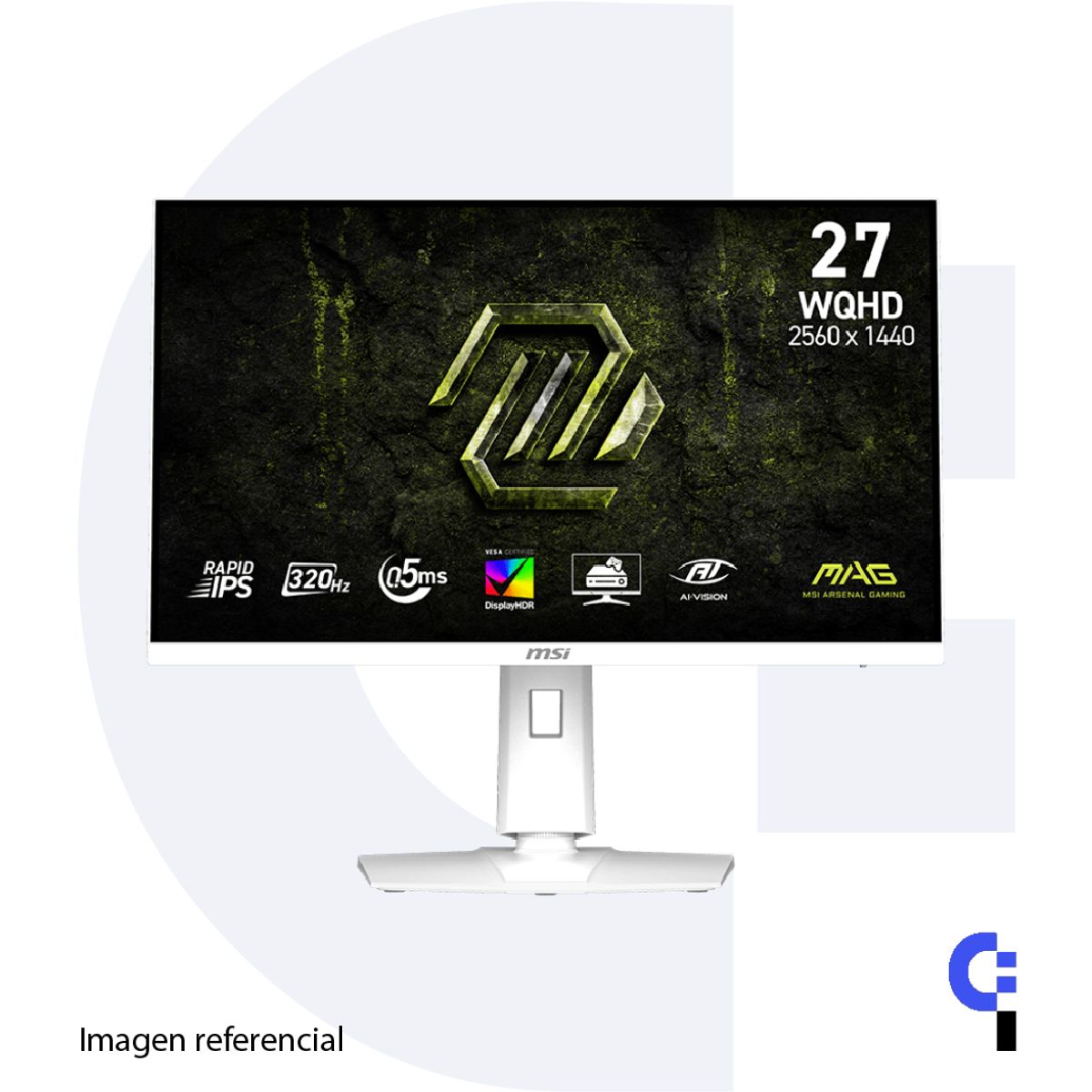 MSI - MONITOR 27 MSI MAG 274QRFW-X32 WHITE