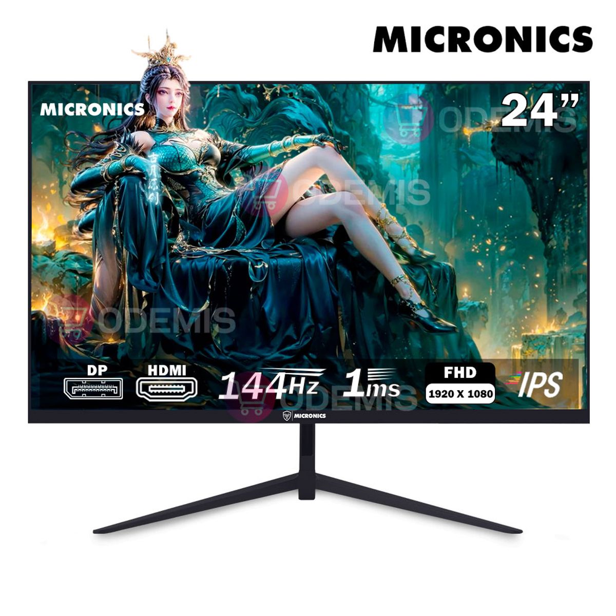 MICRONICS - MONITOR GAMER FENIX MICRONICS MF24FF-144 24P FHD 144HZ-9822