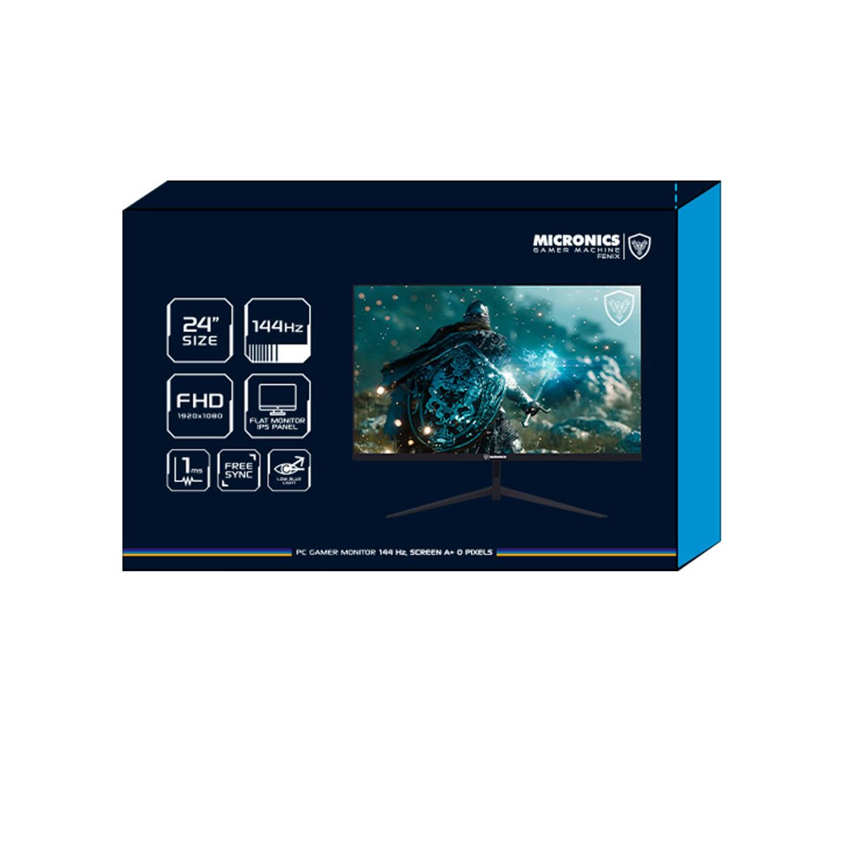 MICRONICS - MONITOR GAMER FENIX MICRONICS MF24FF-144 24P FHD 144HZ-9822