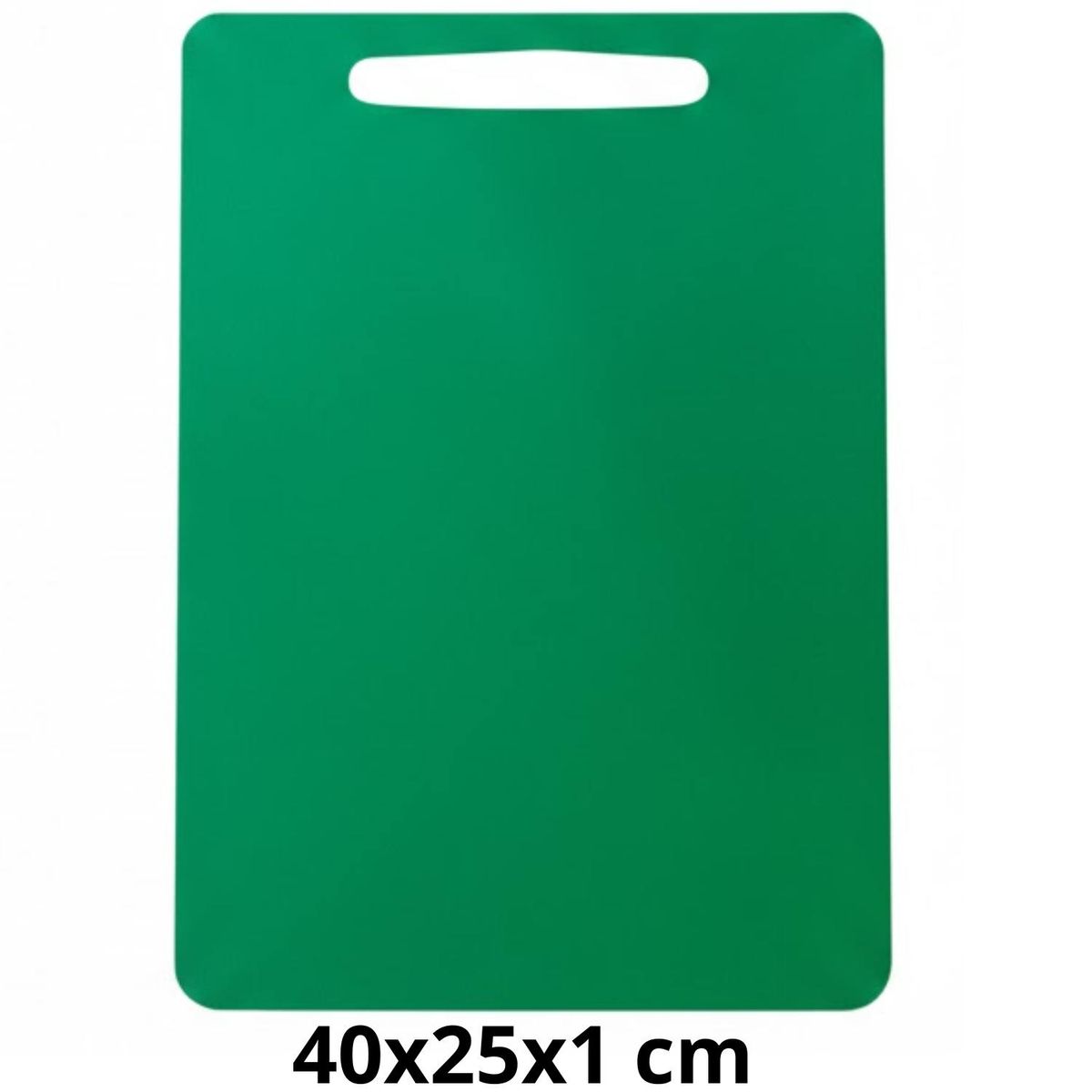 ICHIMATSU - Tabla de Picar Rectangular Verde 40x25x1 cm- ICHIMATSU