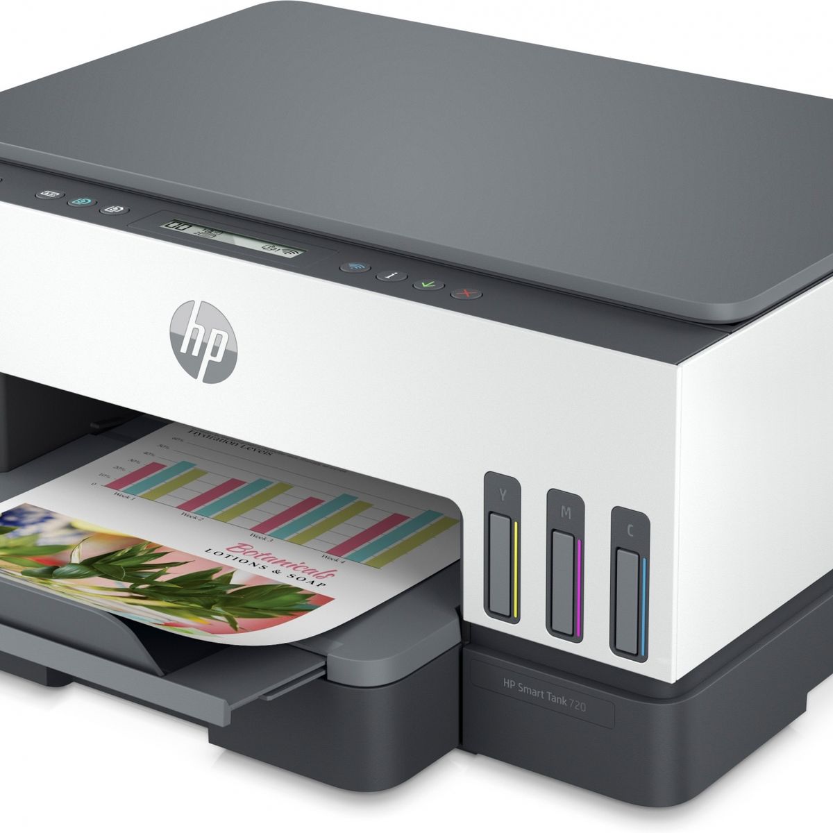 HP - Impresora Multifuncion HP Smart Tank 720 wifi