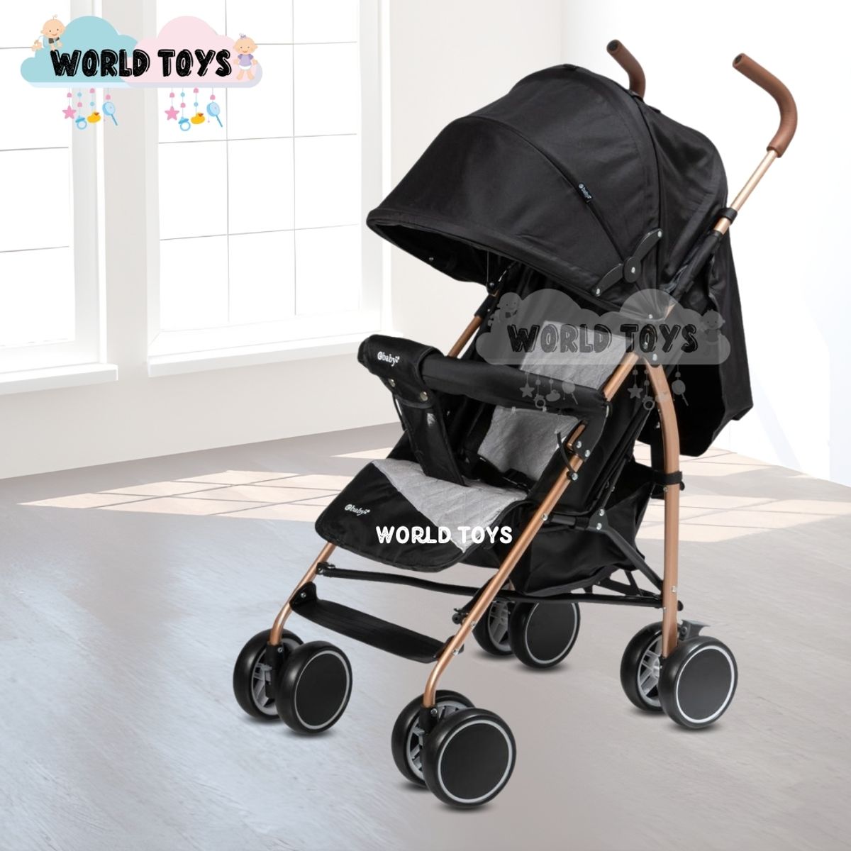 Baby - Coche Bastón «VINNIE» Edición Especial Black