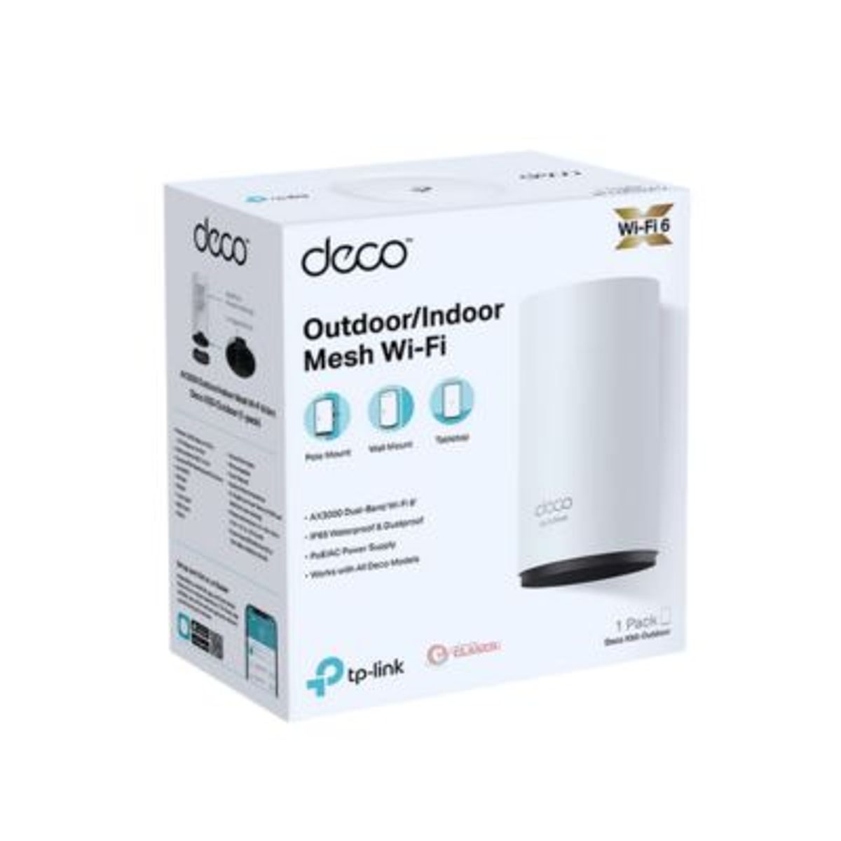 TP LINK - SISTEMA WIFI MESH TP-LINK DECO X50-OUTDOOR AX3000 PACK 1