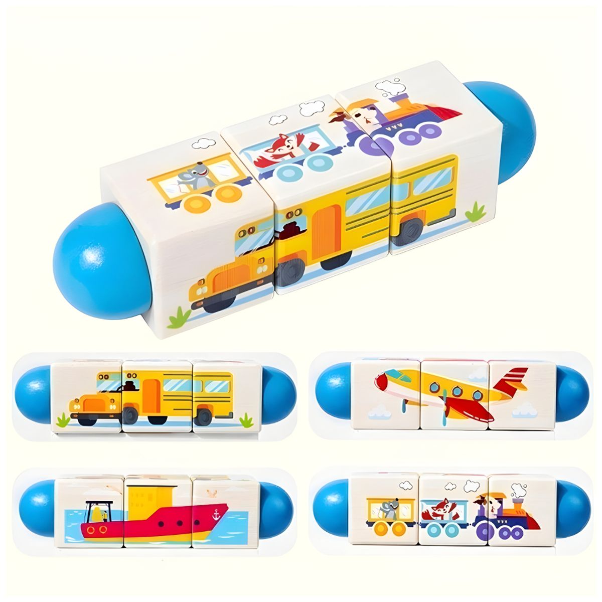 GENERICO - Rompecabezas de Cubos para Niños