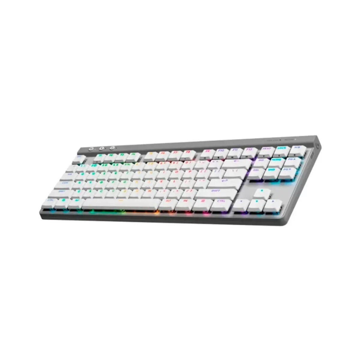 LOGITECH - TECLADO LOGITECH G515 TKL LIGHTSPEEDBT LIGHTSYNC RGB WHITE
