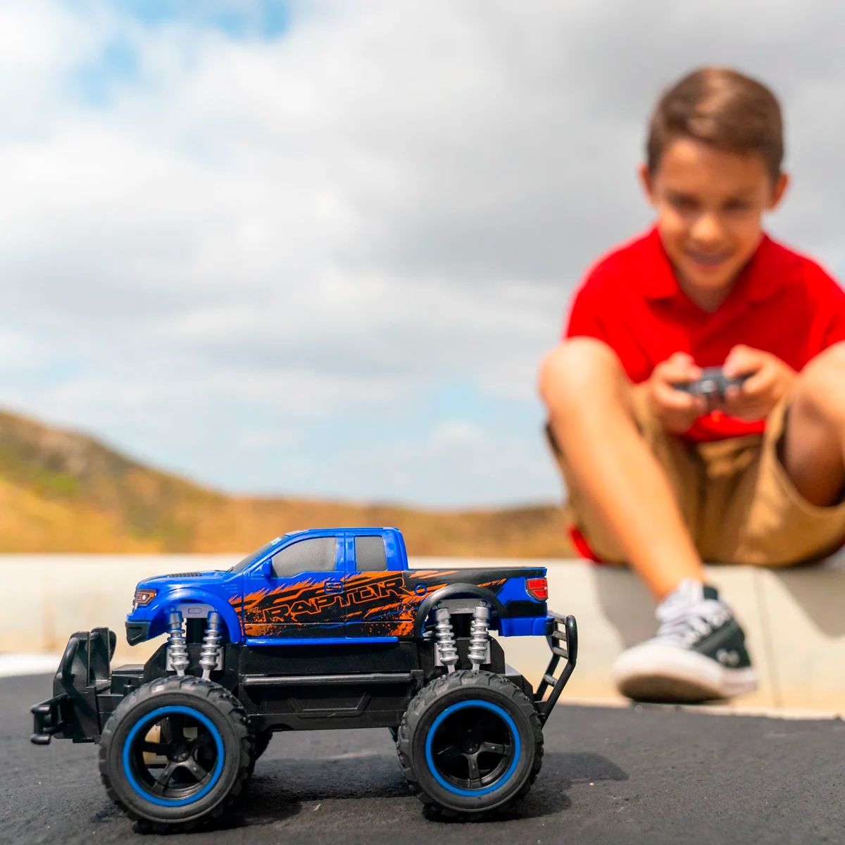 GENERICO - CARRITO A CONTROL REMOTO ESCALA 1 24 FORD F150 RAPTOR SVT SURTIDO