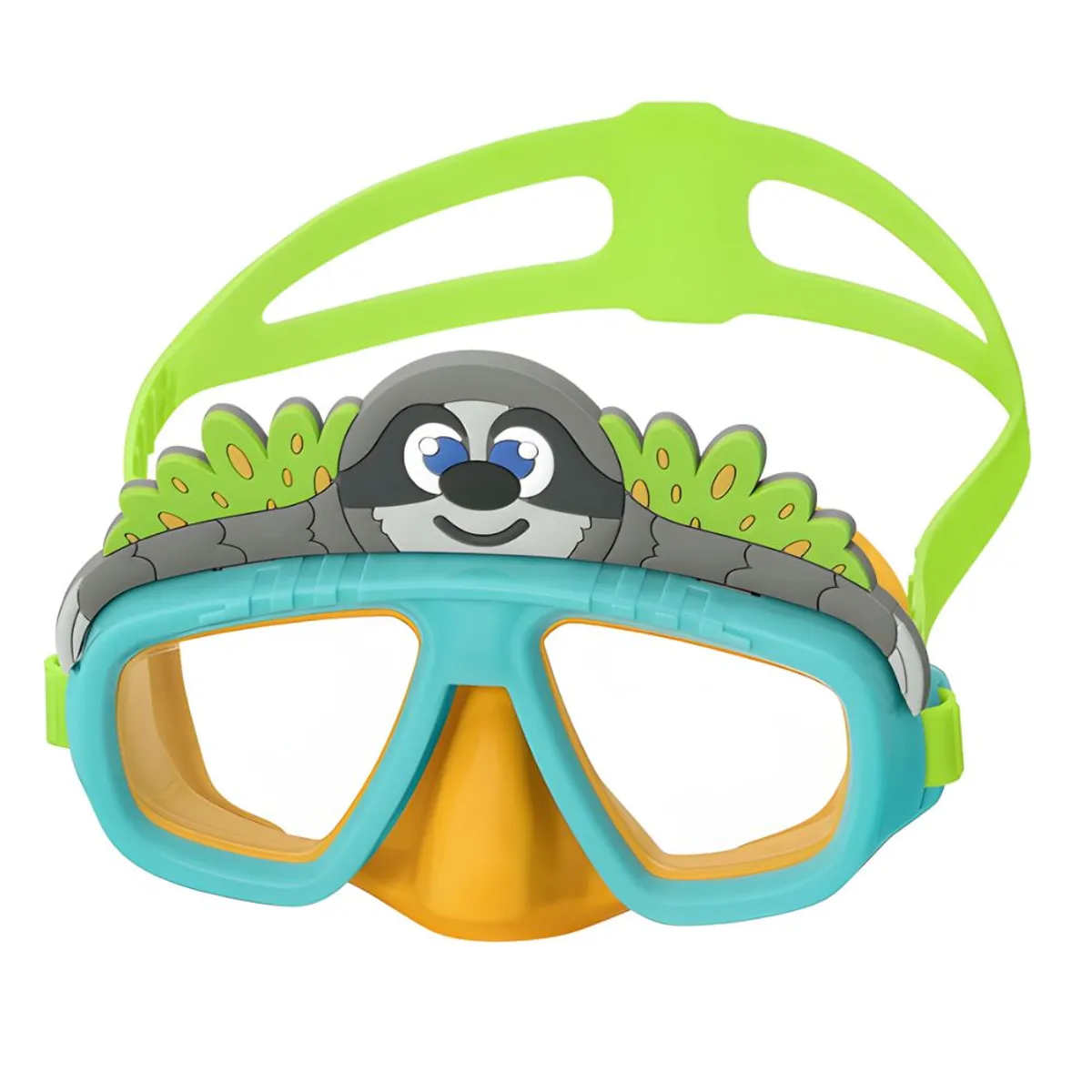 GENERICO - Set de buceo Snorkel para Niños con Protección UV Ajustable Osito