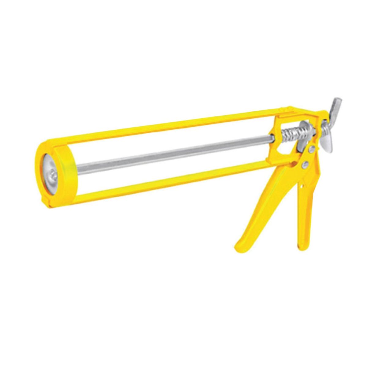 TRUPER - Pistola para Silicona Tipo Esqueleto C&A - Amarilla