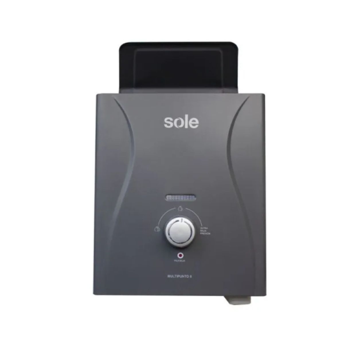 SOLE - Calentador Instantáneo Sole a Gas Natural 8 L/min Multipunto UBP Gris - SOLEGASNM08C