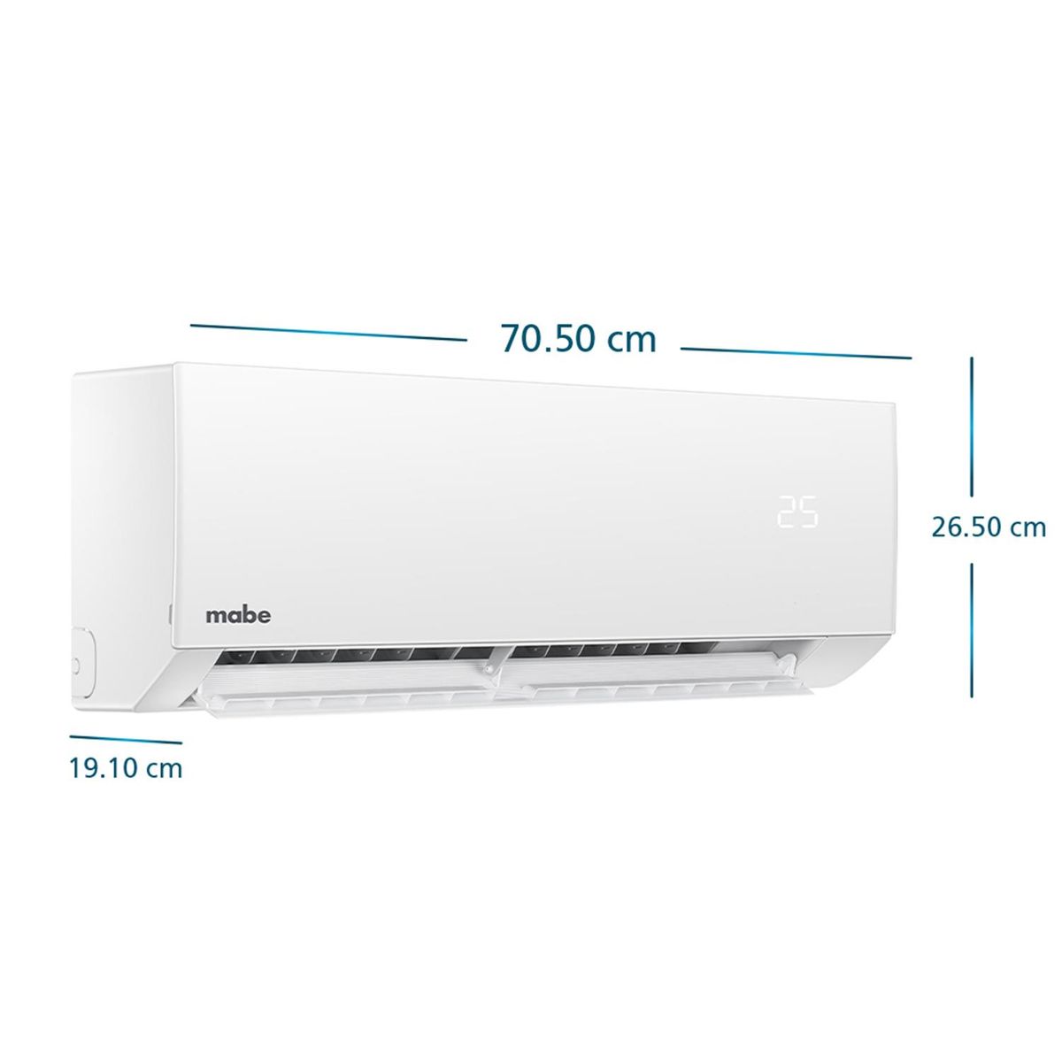 MABE - Combo Refrigerador Frost 187L +Aire Acondicionado 9000BTU Mabe