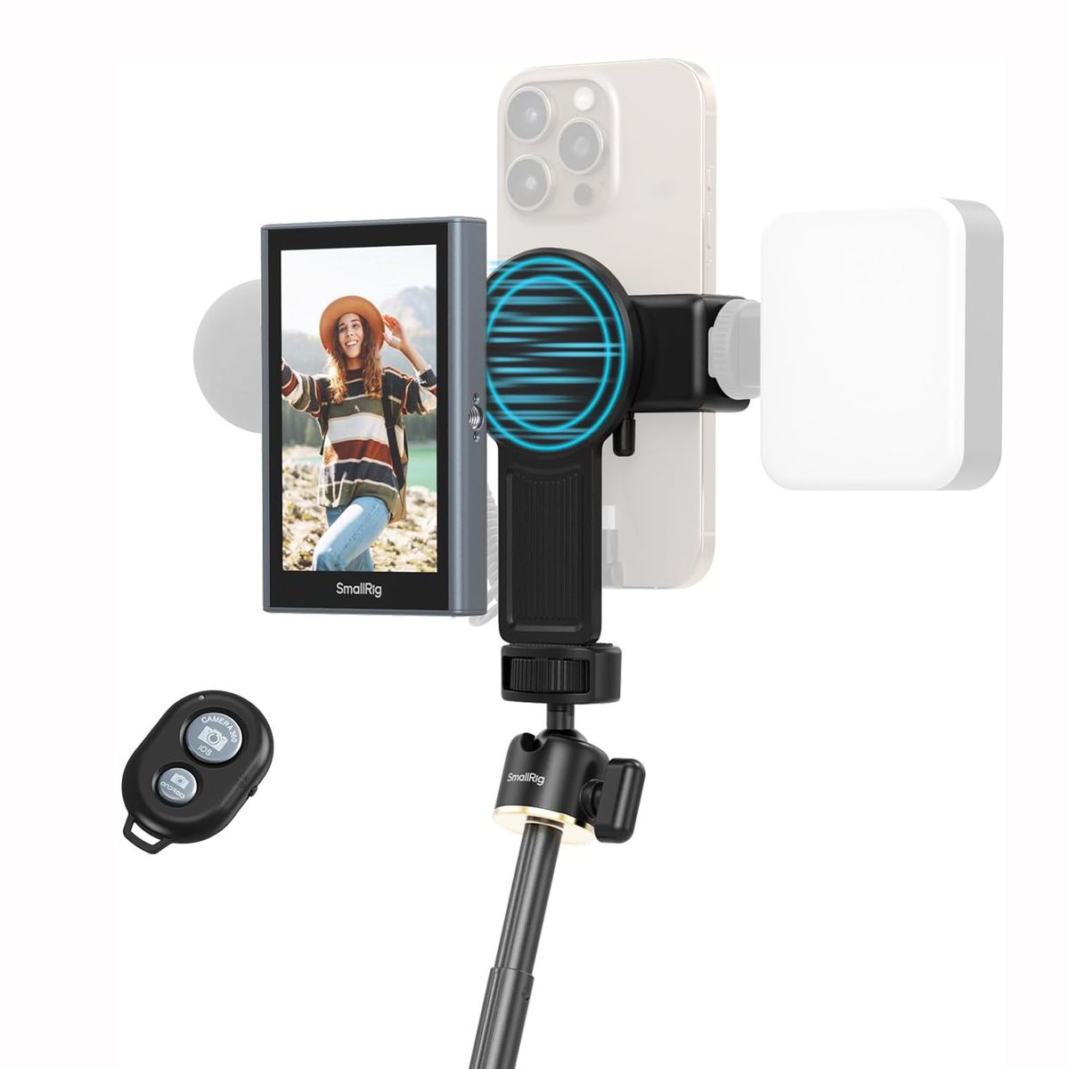 GENERICO - SmallRig Monitor de Pantalla para Vlog de Teléfono Selfie