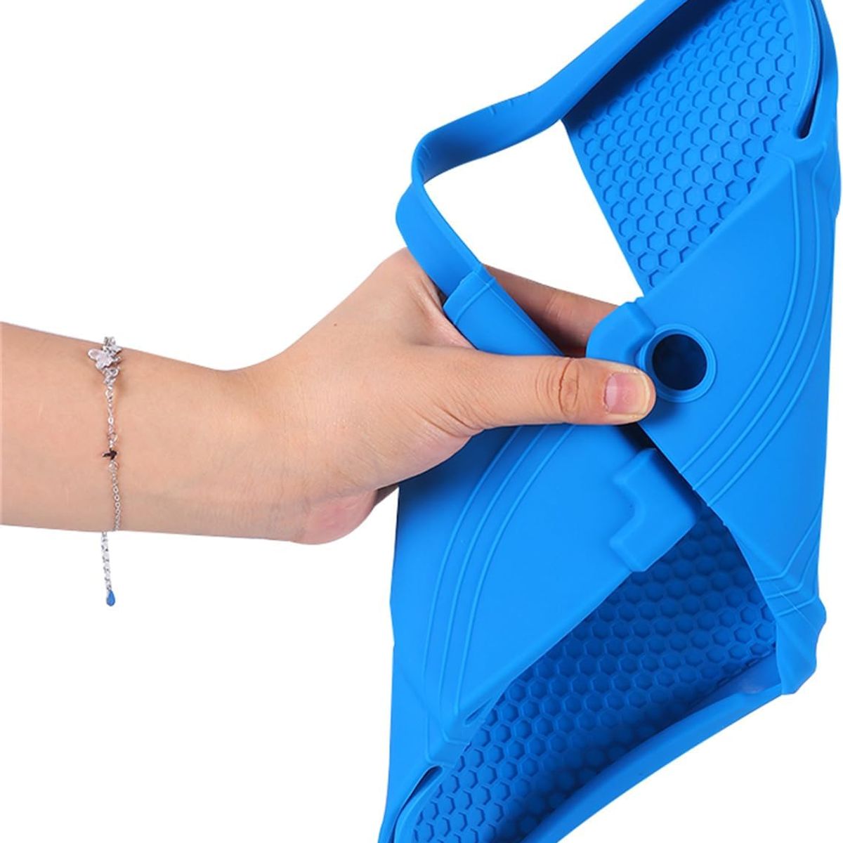 FUNDAANTIGOLPES - Funda de Silicona para Tablet Lenovo TAB PLUS 11,5" 2024 TB351FU AZUL