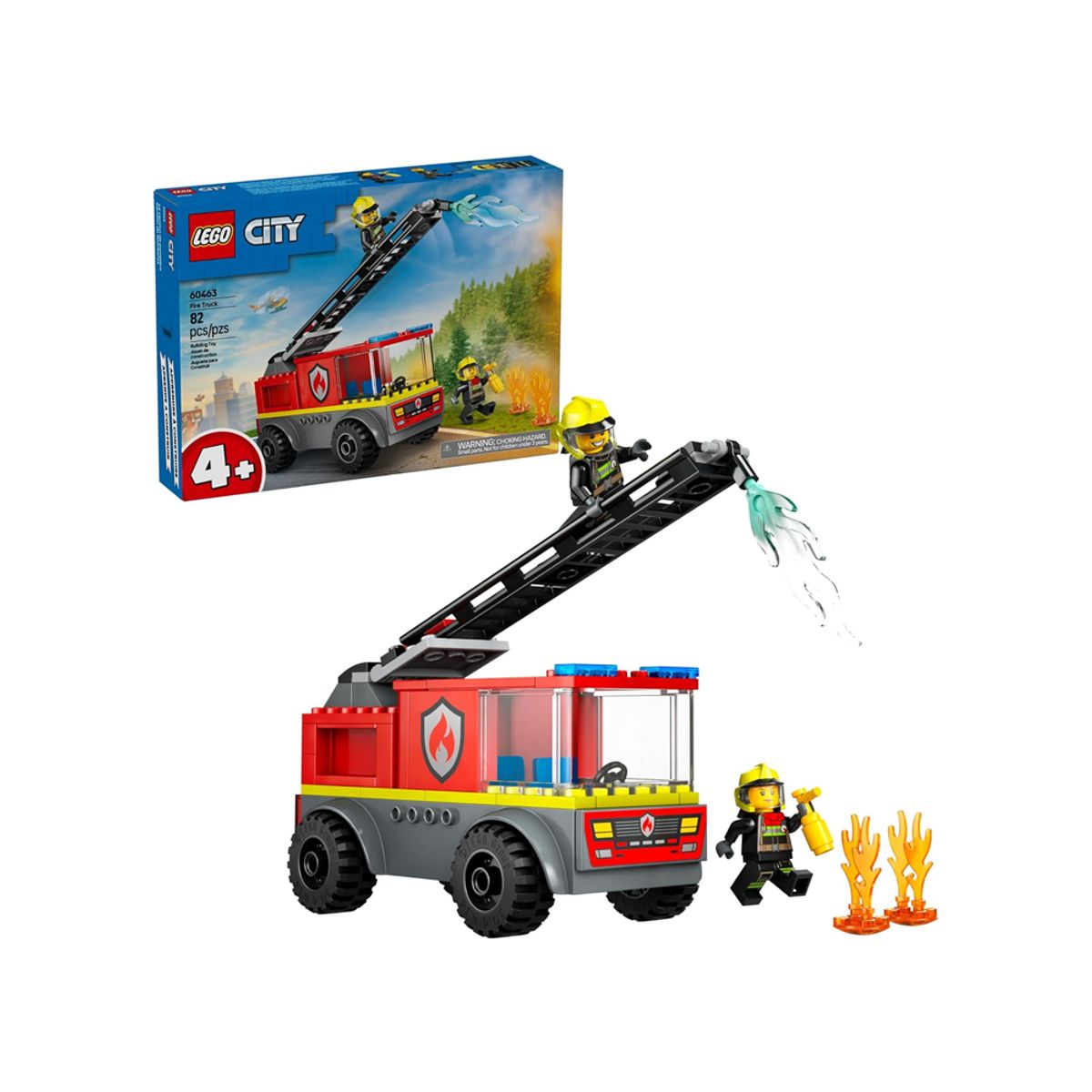 LEGO - LEGO City Fire Ladder Truck Toddler 60463